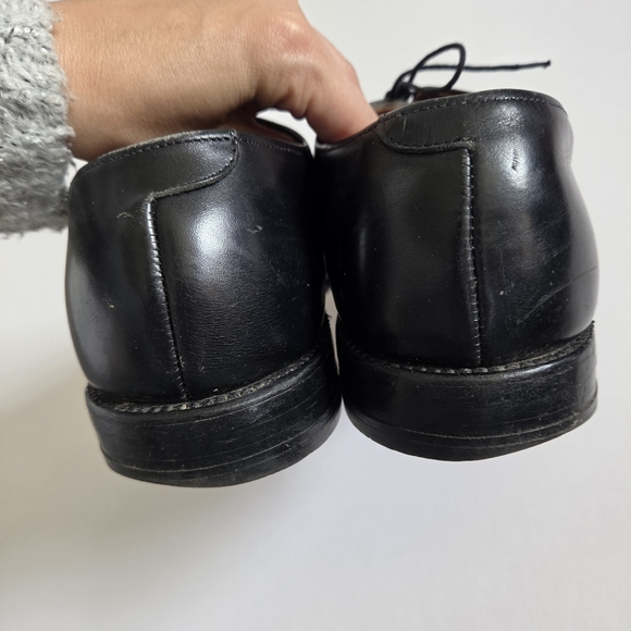 Allen Edmonds Park Avenue Cap Toe Oxford dress shoes black mens size 7 - Picture 4 of 8